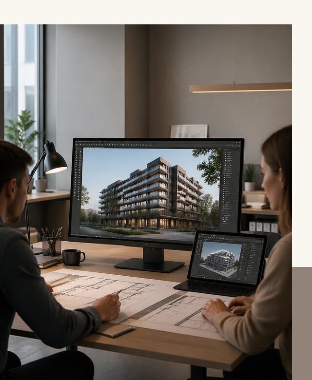 3D визуализация архитектуры и объектов строительства в Баксане