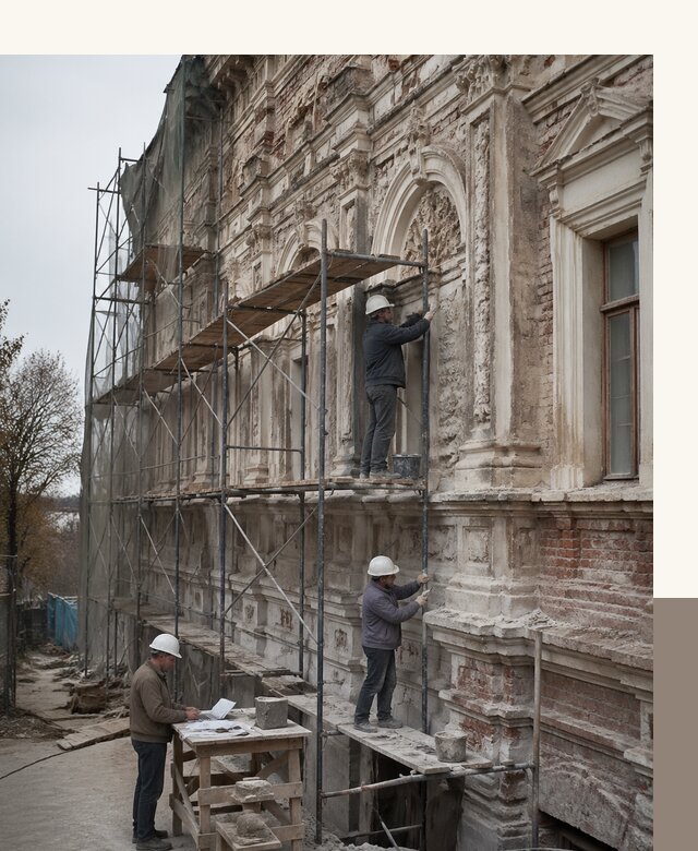 Реставрация объектов культурного наследия под ключ в Баксане