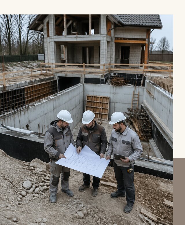 Проектирование и строительство домов с подвалом под ключ в Баксане